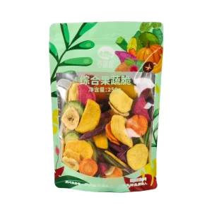 10 Kinds VF Mixed Vegetable Chips Dehydrated Crispy Mixed Dried Fruit Vegetable Snacks Flavor Vacuum Frying Fruit Food
