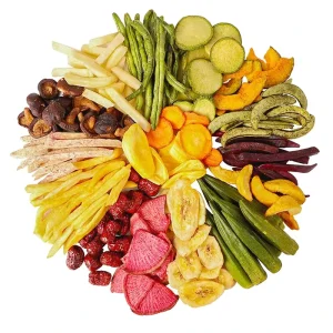 10 Types of 150g Dried Fruit Chips Dried Vegetables and Fruit Snack Food