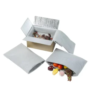 100% Biodegradable Wool Box Liner Thermal Packing for Cold Chain Insulated Cooler Box for Frozen Food