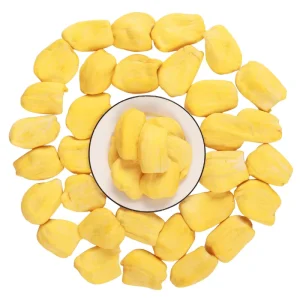 100% Fresh and Delicious Sweet Jackfruit Chips Hot Healthy Snacks Fried with Hard Texture Bag Packaging
