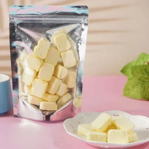 100% Natural Baby Snack 3 Flavors Fruity Yogurt Cube Freeze Dried Yogurt Block