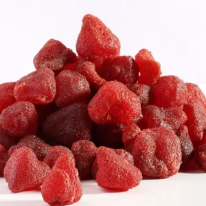 100% Natural Bulk 10kg Carton Organic Whole Dried Strawberries Syrup Preserved Vitamin C Rich Drying Fruit Bakery Free Sample