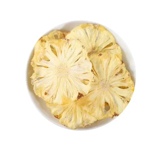 100% Natural China Herbal Fruit Dry Fully Ripe Dried Pineapple Slices