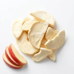 100% Natural Factory Direct Freeze Dried Apple Slices Sweet Crispy Fruit Bulk Supply