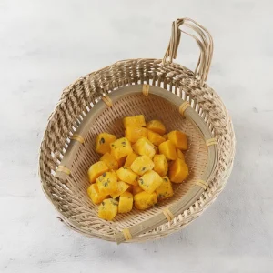 100% Natural Freeze Dried Passion Fruit Pieces Crunchy Texture No Additives Ideal for Tea & Snacks