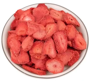 100% Natural Freeze Dried Strawberry Whole Fruit Added Healthy Vegan Snacks FD Strawberries Bulk