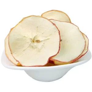 100% Natural Fuji Freeze Dried Apple Slices Healthy Dried Fruit Snacks No Sugar Added FD Apple Chips