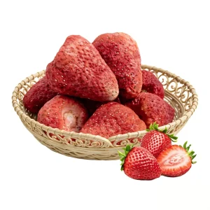 100% Natural Whole Freeze Dried FD Sweet Strawberry Fruit Healthy Snack Bulk Grade 10kg Low Moisture 24 Months