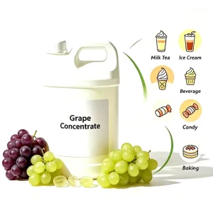 100% Pure Natural Grape Fruit Flavor Concentrate No Preservatives Food Grade OEM for Bubble Tea Beverage Wine Bakery Bulk Supply