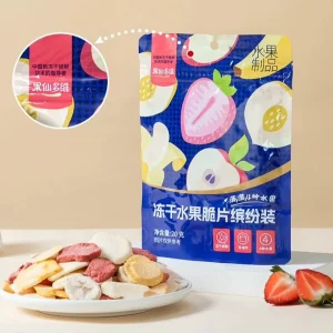 100 % Quality Freeze Dried Fruit Chips Crispy Fruits Snacks Food