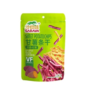100g/150g High Quality Whole Freeze Dried Purple Sweet Potato Fries Hard Texture Ready Eat 12 Months Shelf Life