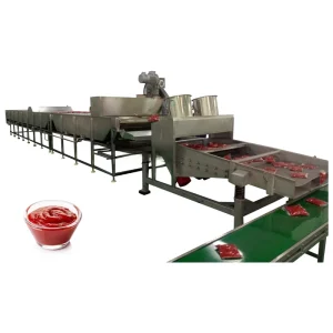 100tpd 1500tpd Tomato Puree Ketchup Sauce Paste Concentrate Making Packaging Processing Machines Line Vegetables Automatic Food