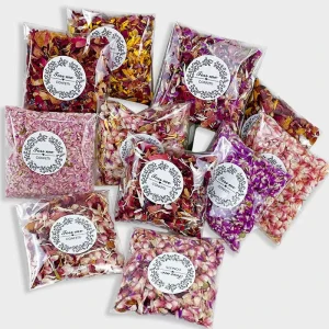 10g bag Single Mixed Dried Gomphrena Helichrysum Gomphrena Globosa Blooms Strawberry Fruit Flower Petal Wedding Confetti