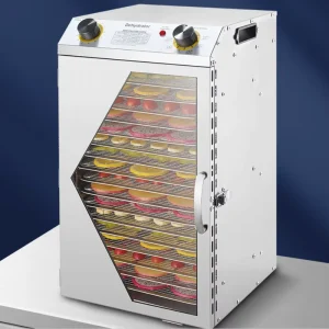 110V/220V 18 Layers Commercial Food Drying Machine Fruit and Nut Drying Machine Air Drying and Dehydration Machine