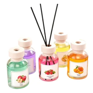 130ml Hot Sales Reed Diffuser Set Luxury Natural Essential Oil Aroma Perfume Fragrance for Home Bedroom Office Air Freshener