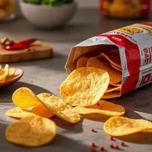 180g Bag Crunchy Exotic Snacks Bulk Halal Classic Original Flavor Potato Chips