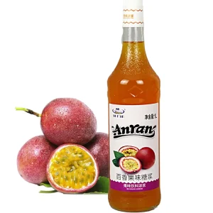 1L of FRUIT Passion Fruit Syrup Concentrate Passionfruit Juice Fruit Concentrated Beverage
