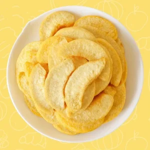1kg Bulk FD Freeze Dried Yellow Peach Fruit Sweet