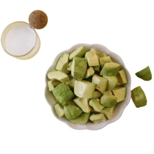 1kg Freeze Dried (FD) Green Whole Avocado Fruit Bulk Water Preservation Sweet Cranberry Flavor Open Air Cultivated