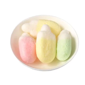 1kg Low Moq Sour Freeze Frozen Dry Dried Bulk Ice Cream Lollipop Candy Chinese Snack Sweets Hard Cube Ready Eat