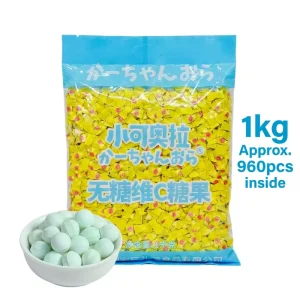 1kg Sugar Free Vitamin C Guava Mint Candy Premium Refreshing Pink Guava Mints for Breath Fresh Healthy Snacks