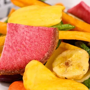 20+ Variety Vacuum Fried Vegetable Snack Pack Individually Wrapped Crunchy Mixed Vegetables Broccoli Taro Sweet Potato