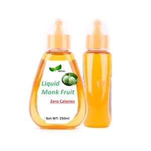 20kg/drum Packaging Liquid Monk Fruit & Allulose Sweeteners High Purity (>99%)