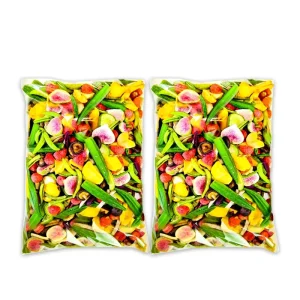 250g Nutritious Dried Fruits 10 Types of Dried Vegetables and Fruit Snacks