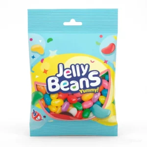 2oz Halal Delicious Fruity Flavor Sweet Jelly Bean Jelly Candy for Kids