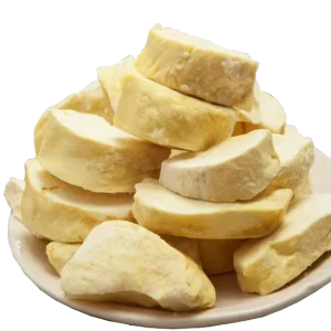 35G Dried Water Freeze Sweet Durian China Origin No Sugar No Additives Premium Crispy Sliced Tropical Healthy Snack Bulk Supply