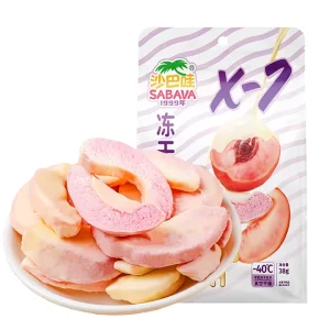 38G Manufacturer Source Factory Direct Selling Sweet Freeze Dried (FD) Peach Bulk Pack No Additives Natural Fruit Flavor