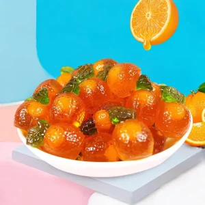 3D Fruit Filling Gummy Candy Fruit Flavored Candy 3d Gummy Candy