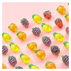 4D Popping Fruit Juice Gummy Candy HACCP Certified OEM Custom Label Factory Direct Chewy Fruity Gummies