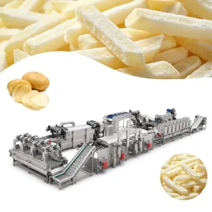 500-600kg/h Frozen French Fries Production Line Frozen Potato Production Line Potato Chips Production Line