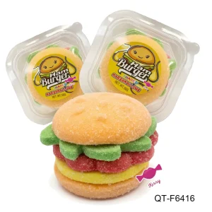50g Cube Shape Fruity Gummy Candy Individually Packed Halal Soft in Colorful Bag for Kids Gift