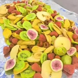 7 Kind Jackfruit Peach Kiwi Strawberry Banana Bulk Freeze Dried Mixed Dry Fruits Crispy Mix Dried Fruit Slices