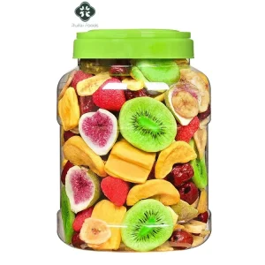 7 Kinds Mixed Crispy Fruit Freeze Dried Banana Kiwi Slices FD Figs Mixed Flavor Crispy Fruit and Vegetable