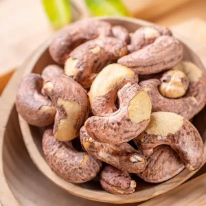 AD Processed Roasted Purple Skinned Cashew Kernels Dried Fruits