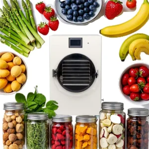 Affordable Mini Freeze Dryer for Sale Budget friendly Home Vacuum Lyophilizer Portable Stainless Steel Food Dehydrator