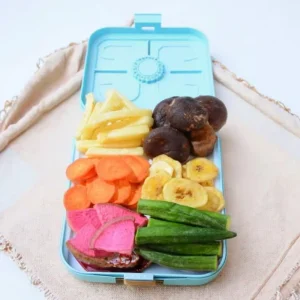 All Natural Mixed Fruit and Vegetable Crisp High Fiber Snack Kids Love Salted Taste and Hard Texture Fried Packaged in Boxes