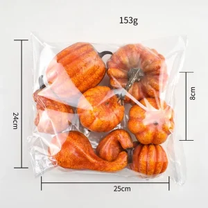 Artificial Pumpkins Lifelike Faux Pumpkin Gourds for Halloween Fall Thanksgiving Party Table Decoration Supply