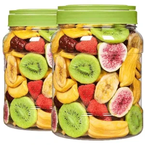 Asian Snacks Chinese Mixed Dried Fruits 250g Crispy Dried Fruit and Vegetable Snacks Fruit & Vegetable Snacks