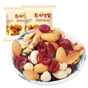 Asian Snacks Factory Mixed Dried Fruit Collection Pure Nuts Dried Fruit Snacks Gift Pack Bag 20g Daily Nuts