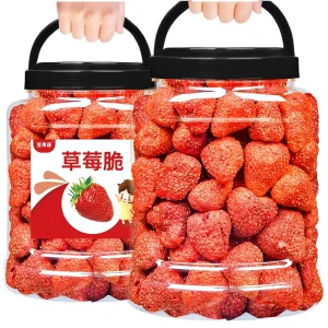 Asian Snacks Freeze Dried Fruit 1000g Freeze Dried Strawberry Chinese Snacks