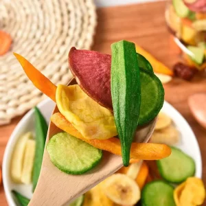 Asian Snacks Freeze Dried Fruits and Vegetables Mixed Fruit and Vegetable Snacks Freeze Dried Strawberries Freeze Dried Okra Snacks