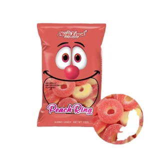 Assorted Fruit Drop Chewy Soft Jelly Candy Halal Gelatine Bulk Pack 120g Fruity Flavor Sweet Confectionery for Daily Snack