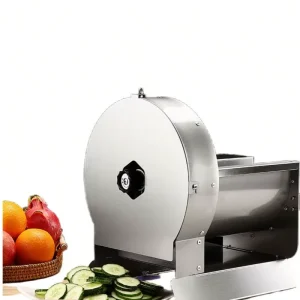 Automation Roller Type Stainless Steel Potato Fruit Vegetable Dried Fruit Food Lemon Slicer Can Adjust the Cutting Thickness