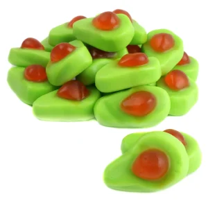 Avocado shaped Fruit flavored Candy Jelly Sweet Soft Gummy Candy