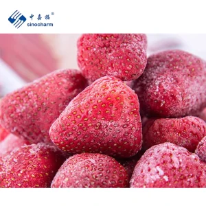 BRC A 25-35mm Frozen Strawberries 1kg Frozen IQF Strawberries From China