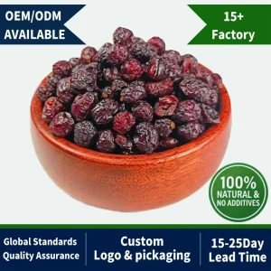 BRC Audited Bulk Supplier FD Cranberries Pure Natural FD Fruit for Baby Food Dried Vegetables Dried Fruit